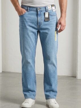 Lee Men’s Light Blue Relaxed Fit Jeans Chefy
